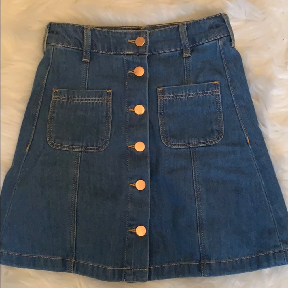 Denim Skirt by H&M Size 2